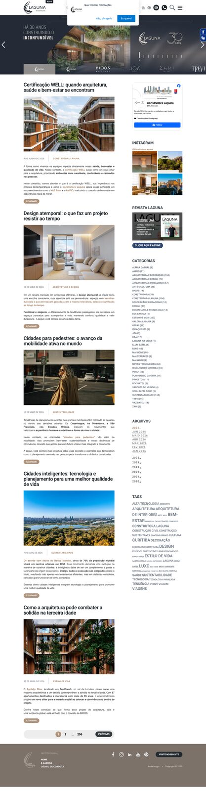 o blog da Laguna, inteiro