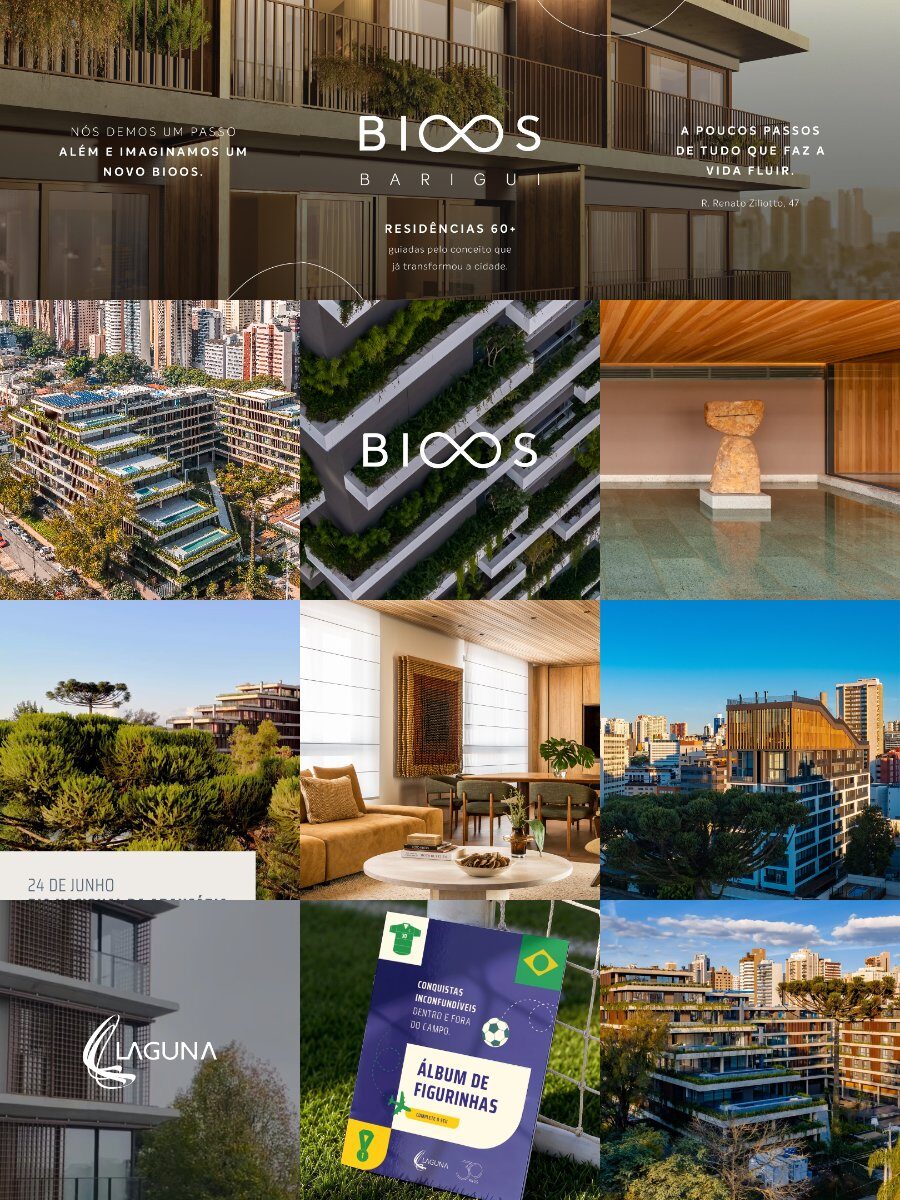 o feed real do Instagram da Laguna: doze posts recentes