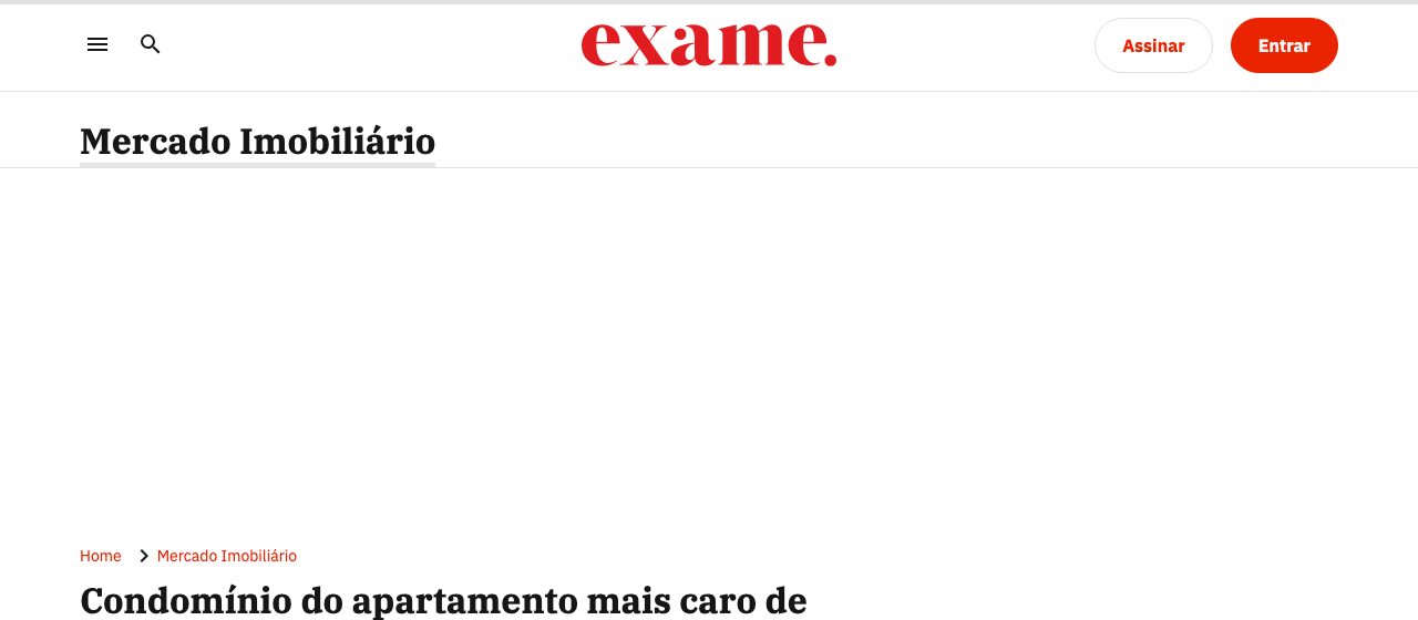 Exame, editorial, sobre o concorrente AG7