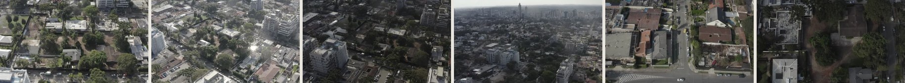 Os seis arquivos de drone